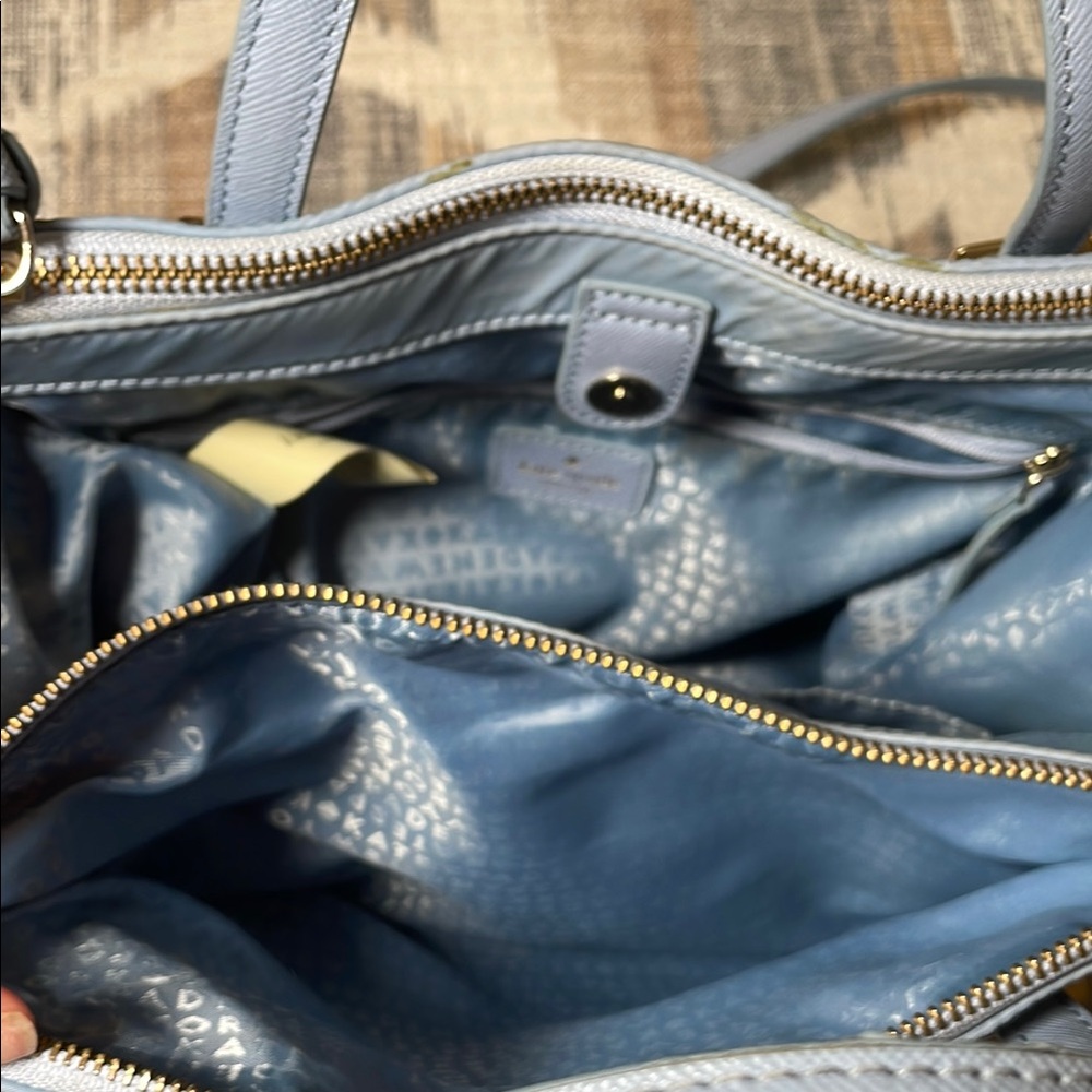 Kate Spade Light Blue Satchel - Picture 15 of 16